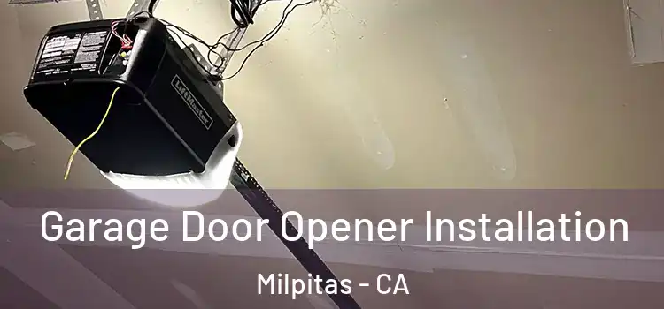  Garage Door Opener Installation Milpitas - CA