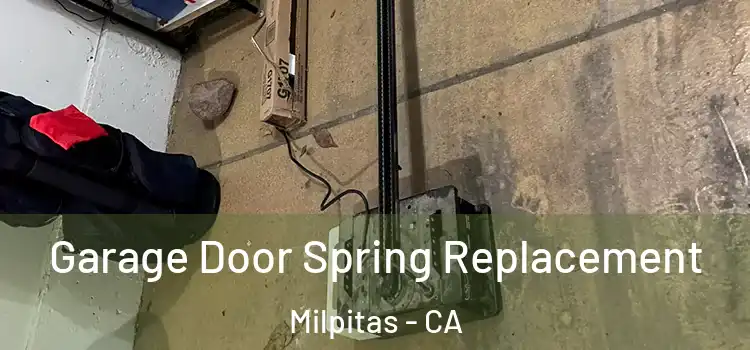  Garage Door Spring Replacement Milpitas - CA